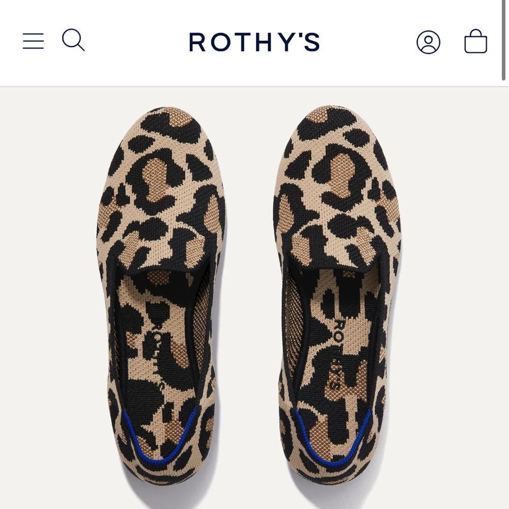 Rothy’s The Loafer Desert Cat Size 8.5